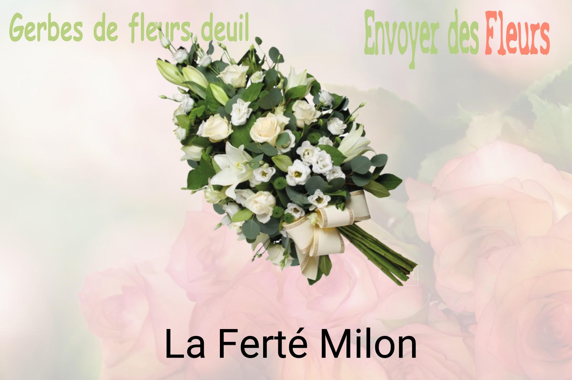 Gerbe de fleurs de deuil livrée à La Ferté-Milon